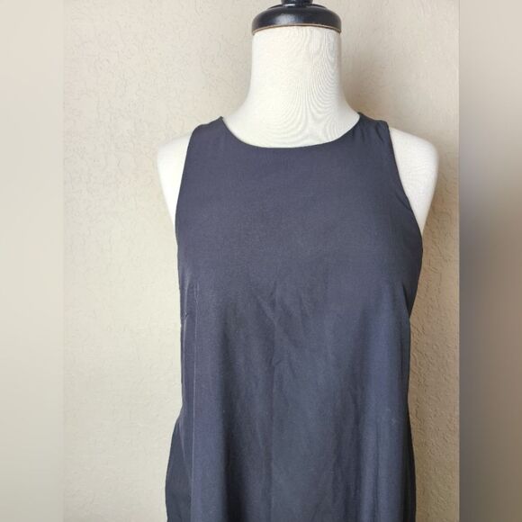 Halara Breezeful Pocket High Low Midi Quick Dry Work Dress Black Size S - Picture 8 of 11